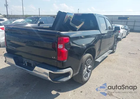2020 Chevrolet Silverado 1500 2Wd Short Bed Lt из США, поврежденный, VIN 3GCPWCED5LG155850